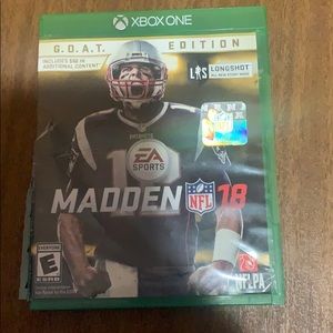 I am selling madden18 goat edition